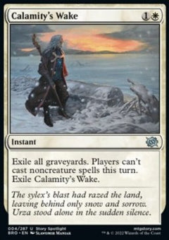 Calamity's Wake⁣ - The Brothers' War⁣ (Uncommon)⁣ [4]