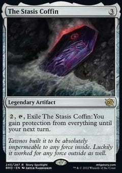 The Stasis Coffin⁣ - The Brothers' War⁣ (Rare)⁣ [245]