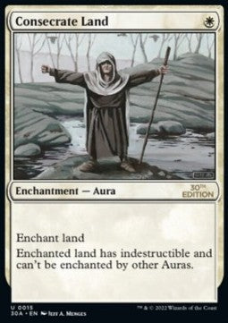 Consecrate Land (V.1)⁣ - 30th Anniversary Edition⁣ (Uncommon)⁣ [15]