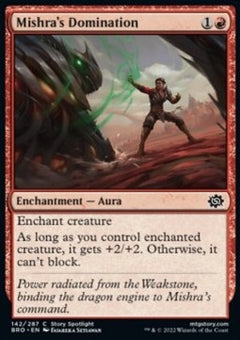 Mishra's Domination⁣ - The Brothers' War⁣ (Common)⁣ [142]