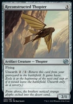 Reconstructed Thopter⁣ - The Brothers' War⁣ (Uncommon)⁣ [242]