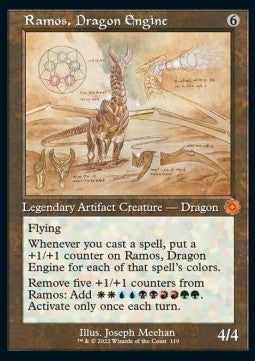 Ramos, Dragon Engine (V.2)⁣ - Retro Frame Artifacts⁣ (Mythic)⁣ [110]