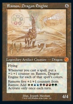 Ramos, Dragon Engine (V.2)⁣ - Retro Frame Artifacts⁣ (Mythic)⁣ [110]