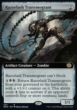 Razorlash Transmogrant⁣ - The Brothers' War: Extras⁣ (Rare)⁣ [333]