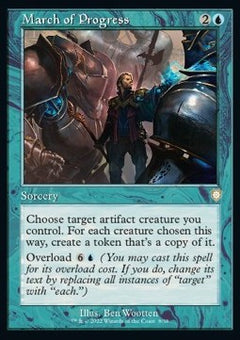 March of Progress⁣ - Commander: The Brothers' War⁣ (Rare)⁣ [8]