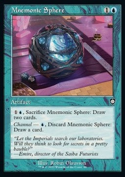 Mnemonic Sphere⁣ - Commander: The Brothers' War⁣ (Common)⁣ [88]