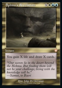 Sphinx's Revelation⁣ - Commander: The Brothers' War⁣ (Mythic)⁣ [130]