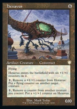 Hexavus⁣ - Commander: The Brothers' War⁣ (Rare)⁣ [14]