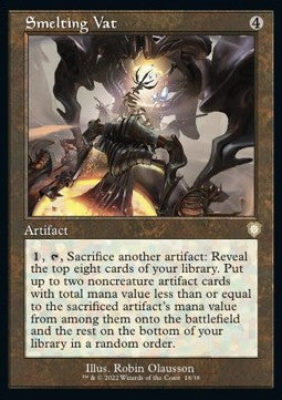 Smelting Vat⁣ - Commander: The Brothers' War⁣ (Rare)⁣ [18]