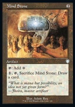 Mind Stone⁣ - Commander: The Brothers' War⁣ (Uncommon)⁣ [148]