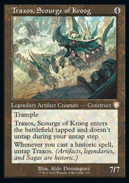 Traxos, Scourge of Kroog⁣ - Commander: The Brothers' War⁣ (Rare)⁣ [170]