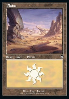Plains (V.2)⁣ - Commander: The Brothers' War⁣ (Land)⁣ [30]