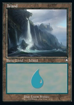 Island (V.2)⁣ - Commander: The Brothers' War⁣ (Land)⁣ [32]