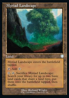 Myriad Landscape⁣ - Commander: The Brothers' War⁣ (Uncommon)⁣ [190]