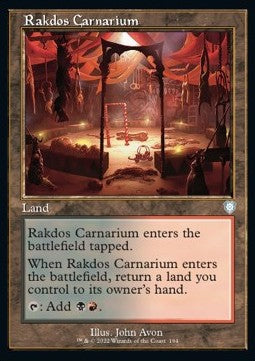 Rakdos Carnarium⁣ - Commander: The Brothers' War⁣ (Uncommon)⁣ [194]
