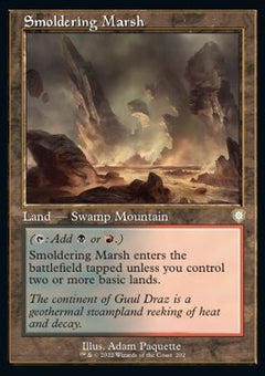 Smoldering Marsh⁣ - Commander: The Brothers' War⁣ (Rare)⁣ [202]
