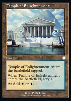 Temple of Enlightenment⁣ - Commander: The Brothers' War⁣ (Rare)⁣ [206]