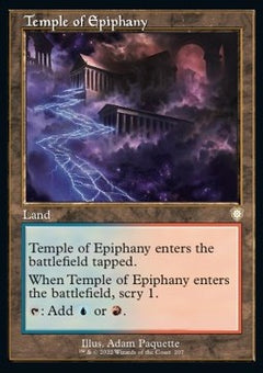 Temple of Epiphany⁣ - Commander: The Brothers' War⁣ (Rare)⁣ [207]