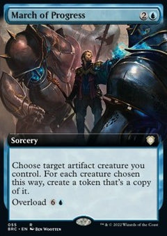 March of Progress⁣ - Commander: The Brothers' War: Extras⁣ (Rare)⁣ [55]