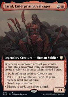 Farid, Enterprising Salvager⁣ - Commander: The Brothers' War: Extras⁣ (Rare)⁣ [60]