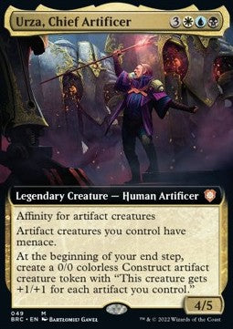 Urza, Chief Artificer (V.1)⁣ - Commander: The Brothers' War: Extras⁣ (Mythic)⁣ [49]