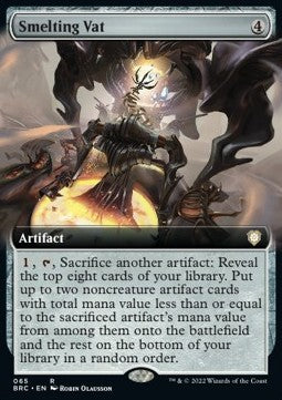Smelting Vat⁣ - Commander: The Brothers' War: Extras⁣ (Rare)⁣ [65]