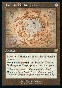 Door to Nothingness (V.2)⁣ - Retro Frame Artifacts⁣ (Rare)⁣ [77]