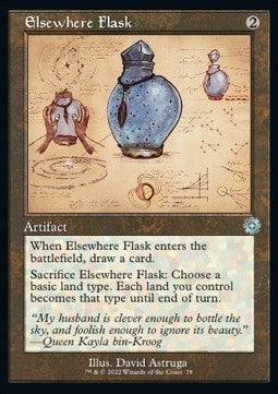 Elsewhere Flask (V.2)⁣ - Retro Frame Artifacts⁣ (Uncommon)⁣ [78]