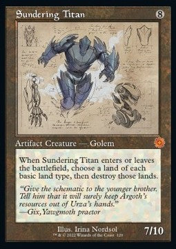 Sundering Titan (V.2)⁣ - Retro Frame Artifacts⁣ (Mythic)⁣ [120]