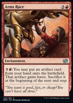 Arms Race⁣ - The Brothers' War⁣ (Uncommon)⁣ [126]