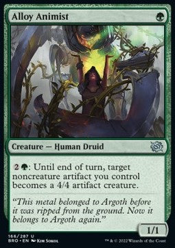 Alloy Animist⁣ - The Brothers' War⁣ (Uncommon)⁣ [166]