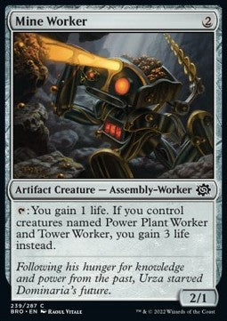 Mine Worker⁣ - The Brothers' War⁣ (Common)⁣ [239]