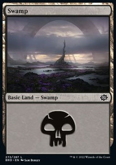 Swamp (V.3)⁣ - The Brothers' War⁣ (Land)⁣ [272]