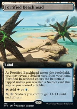Fortified Beachhead⁣ - The Brothers' War: Extras⁣ (Rare)⁣ [370]