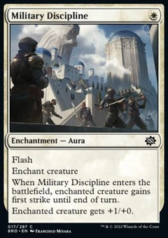 Military Discipline⁣ - The Brothers' War⁣ (Common)⁣ [17]