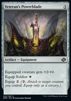 Veteran's Powerblade⁣ - The Brothers' War⁣ (Common)⁣ [41]
