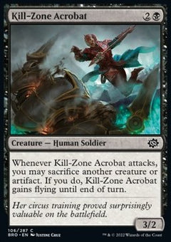 Kill-Zone Acrobat⁣ - The Brothers' War⁣ (Common)⁣ [106]