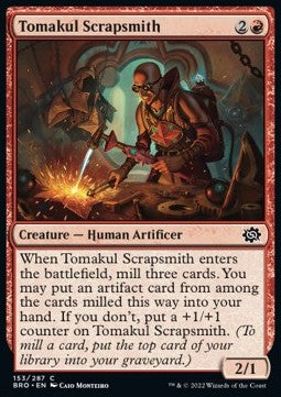 Tomakul Scrapsmith⁣ - The Brothers' War⁣ (Common)⁣ [153]