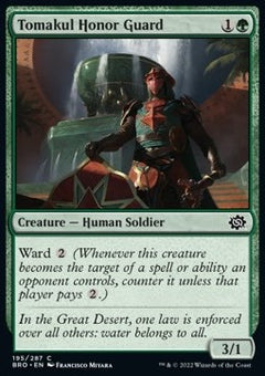 Tomakul Honor Guard⁣ - The Brothers' War⁣ (Common)⁣ [195]