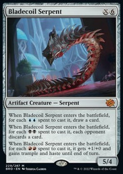 Bladecoil Serpent⁣ - The Brothers' War⁣ (Mythic)⁣ [229]