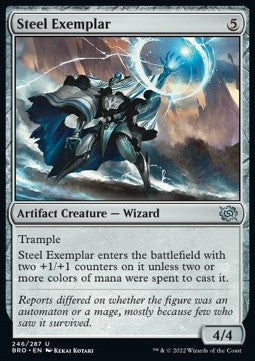 Steel Exemplar⁣ - The Brothers' War⁣ (Uncommon)⁣ [246]