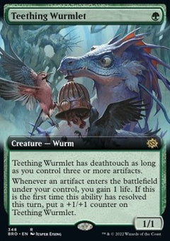 Teething Wurmlet⁣ - The Brothers' War: Extras⁣ (Rare)⁣ [348]
