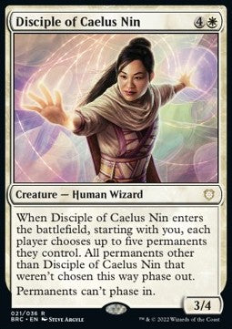 Disciple of Caelus Nin (V.1)⁣ - Commander: The Brothers' War: Extras⁣ (Rare)⁣ [21]