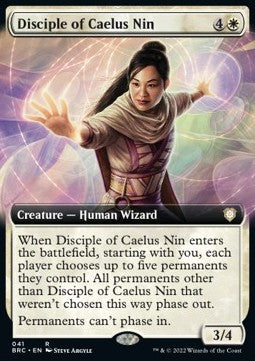 Disciple of Caelus Nin (V.2)⁣ - Commander: The Brothers' War: Extras⁣ (Rare)⁣ [41]