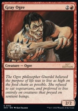 Gray Ogre (V.1)⁣ - 30th Anniversary Edition⁣ (Common)⁣ [152]