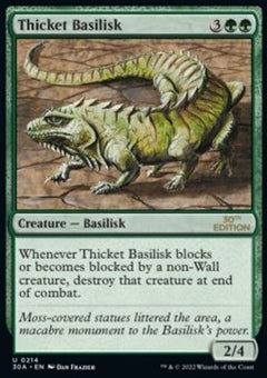 Thicket Basilisk (V.1)⁣ - 30th Anniversary Edition⁣ (Uncommon)⁣ [214]