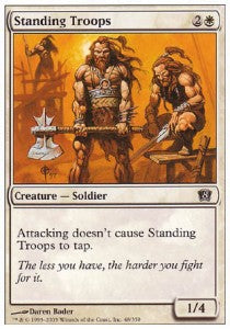 Standing Troops - Eighth Edition (Common) [8ED-48]
