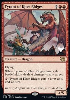 Tyrant of Kher Ridges (V.2)⁣ - The Brothers' War: Promos⁣ (Rare)⁣ [154]