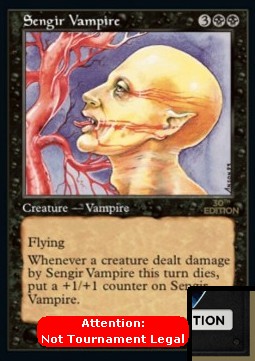 Sengir Vampire (V.2)⁣ - 30th Anniversary Edition⁣ (Uncommon)⁣ [421]