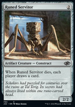 Runed Servitor⁣ - Jumpstart 2022⁣ (Common)⁣ [794]